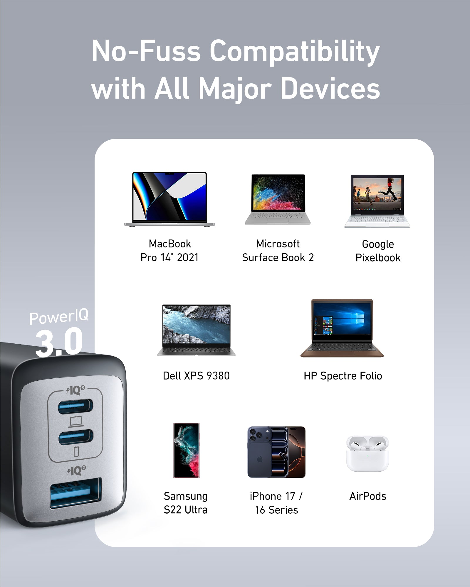 Anker 735 Charger (Nano II 65W) - GISTMI