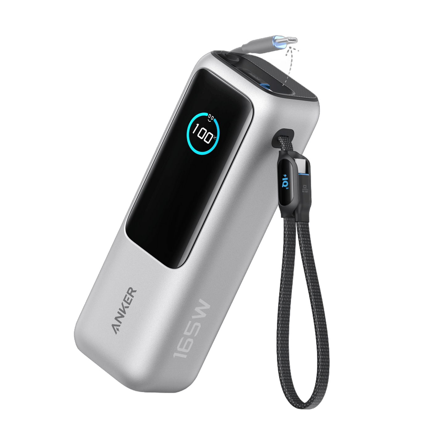 Anker Laptop Power Bank (25K, 165W, Built - In and Retractable Cables) - GISTMI