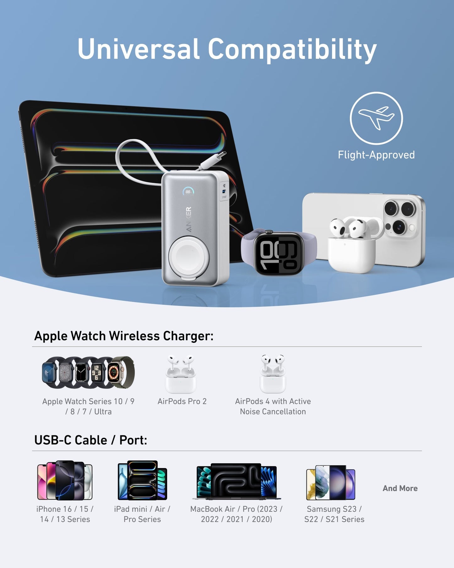 Anker MagGo Power Bank (10K, 35W, For Apple Watch) - GISTMI