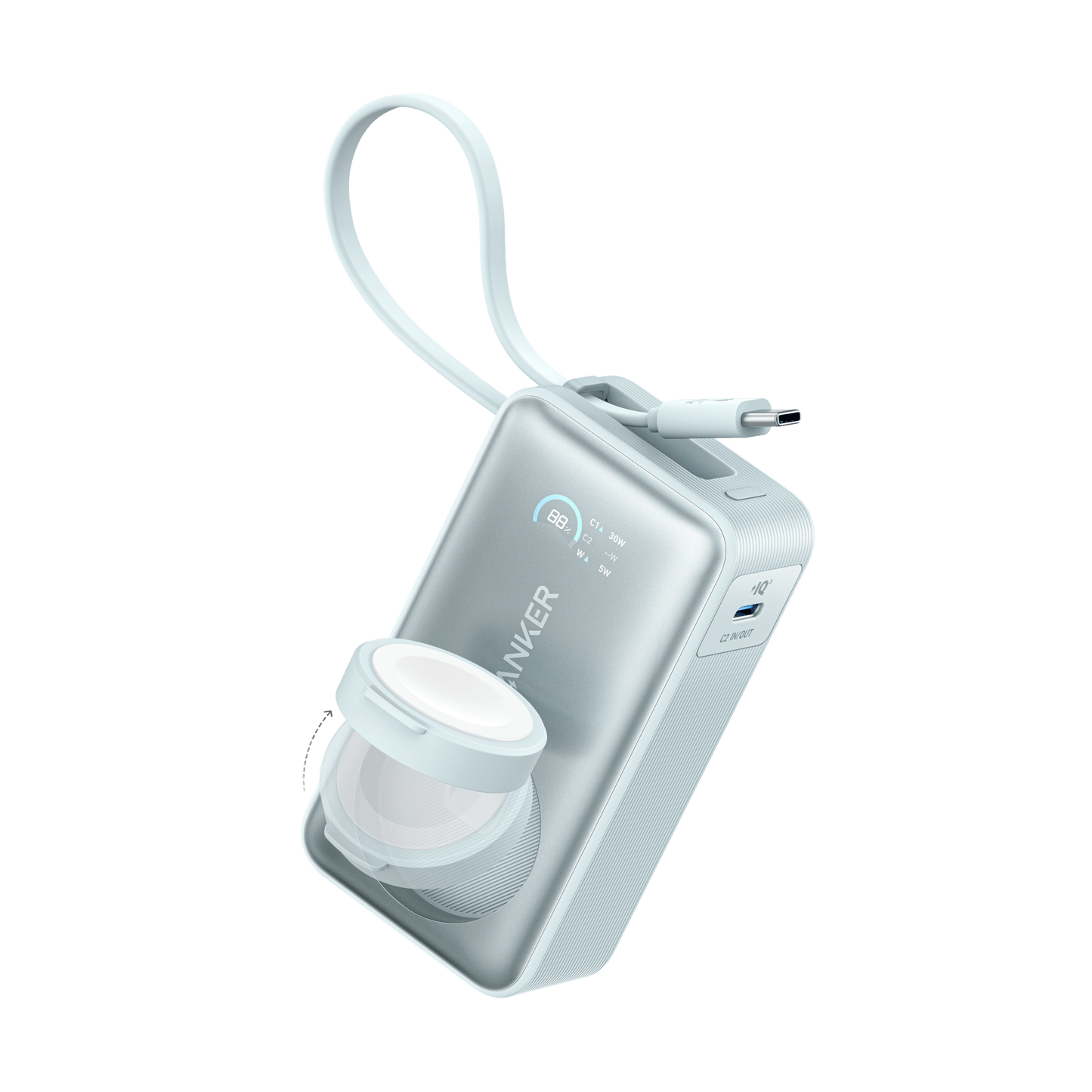 Anker MagGo Power Bank (10K, 35W, For Apple Watch) - GISTMI