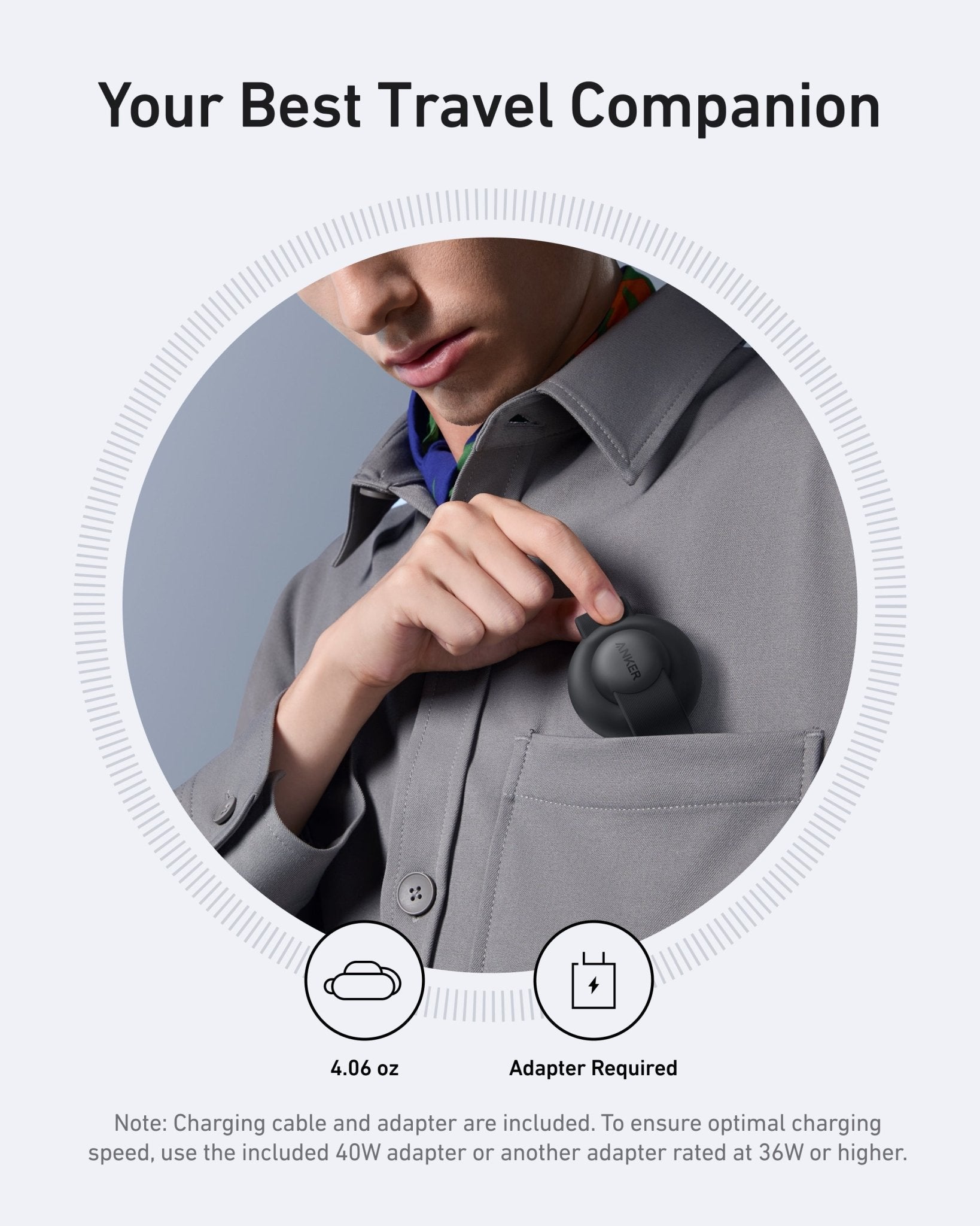 Anker MagGo Wireless Charging Station (3 - in - 1, Foldable Pad) - GISTMI