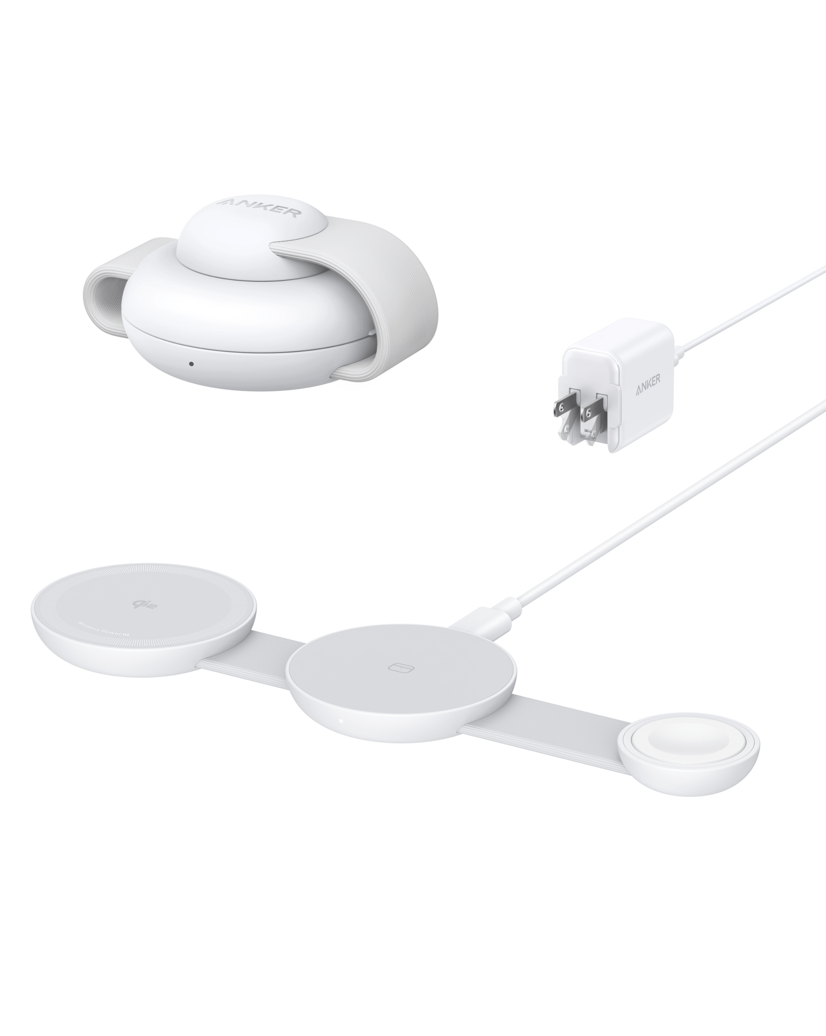 Anker MagGo Wireless Charging Station (3 - in - 1, Foldable Pad) - GISTMI