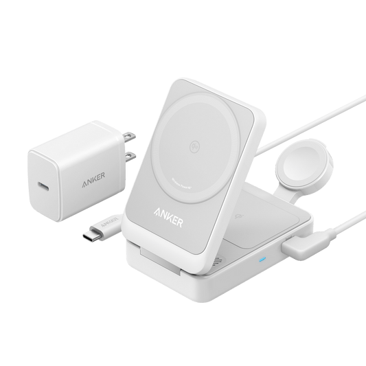 Anker MagGo Wireless Charging Station (Foldable 3 - in - 1) - GISTMI
