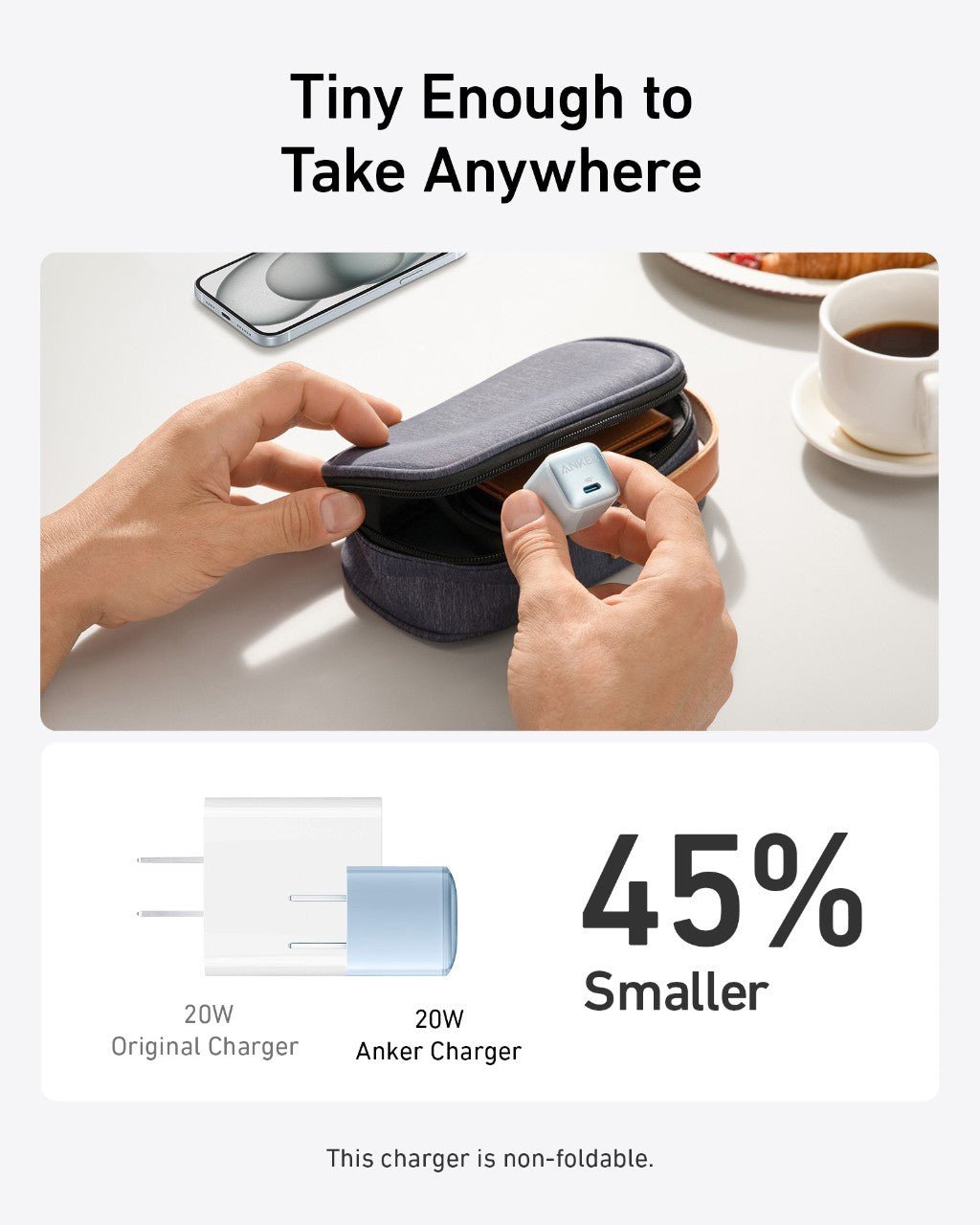 Anker Nano Charger (20W) - GISTMI