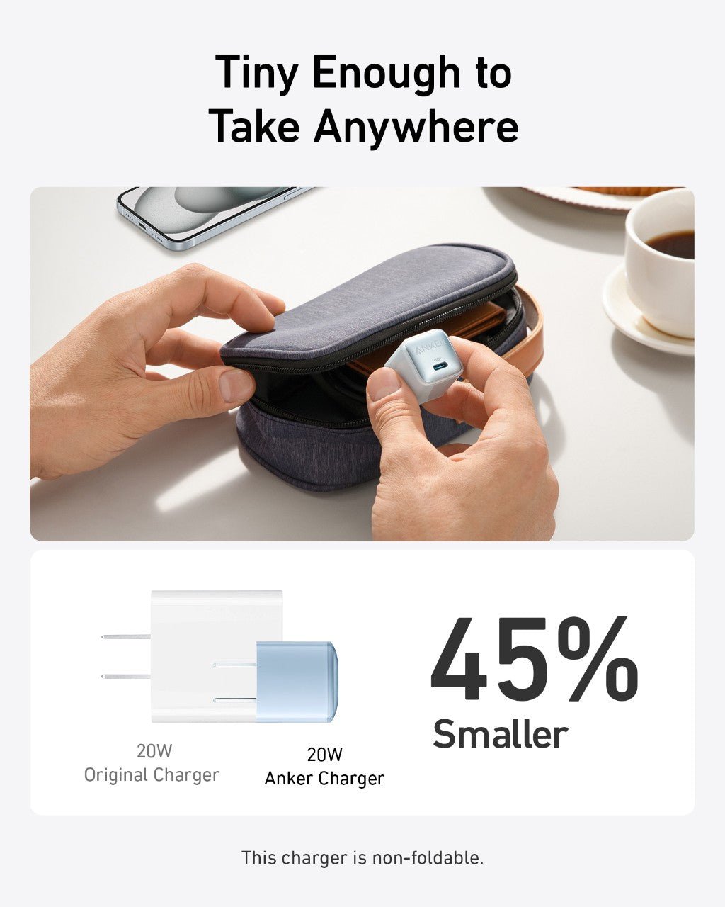 Anker Nano Charger (20W) - GISTMI