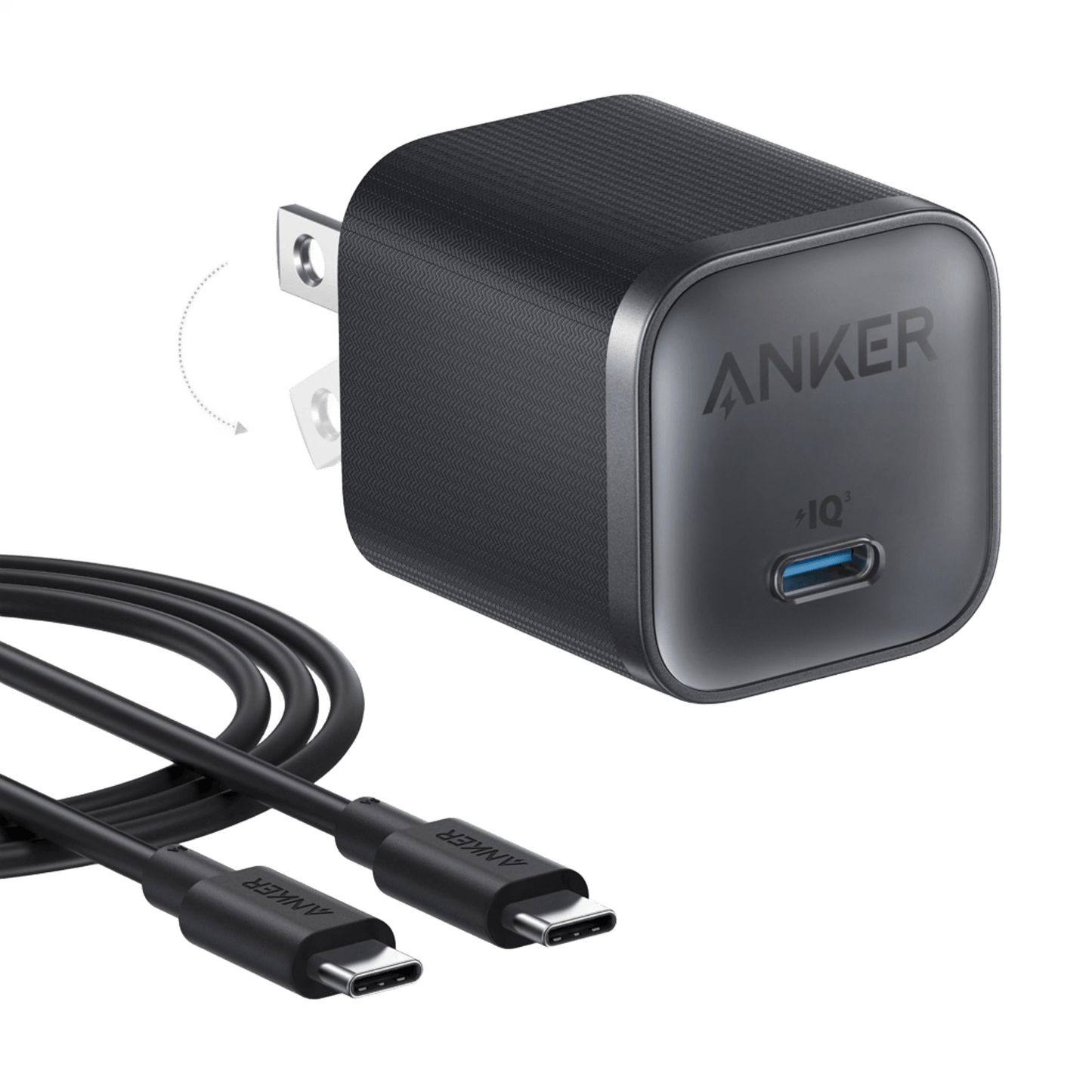 Anker Nano Charger (45W) with USB - C to USB - C Cable - GISTMI