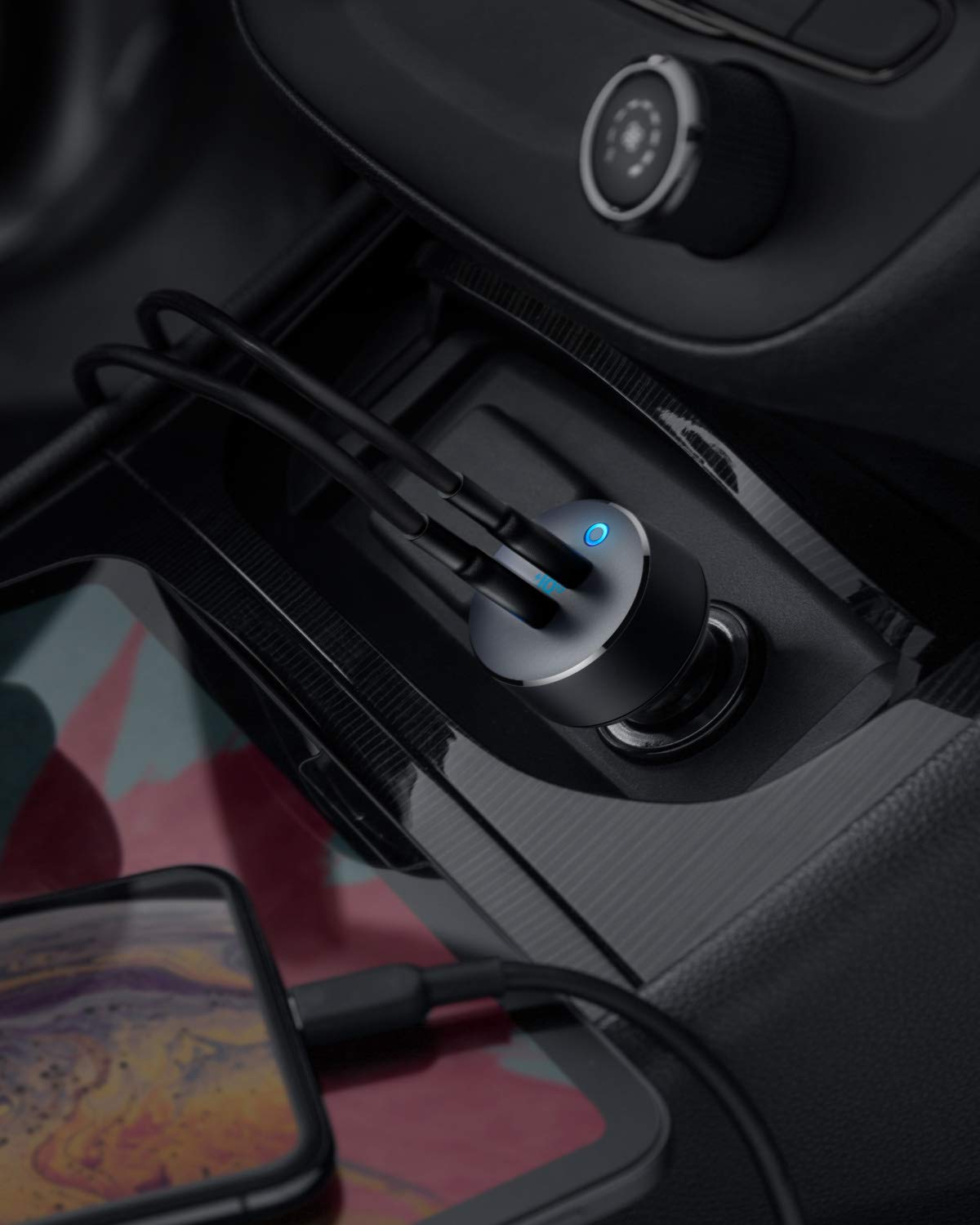 Anker PowerDrive III Duo USB - C Car Charger - GISTMI