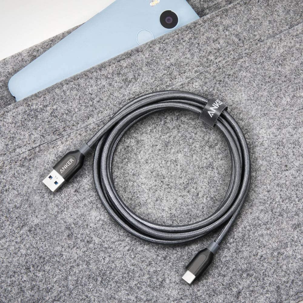 Anker Powerline+ USB C to USB 3.0 Cable (3 ft, 6 ft) - GISTMI
