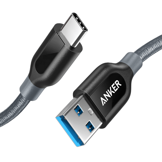Anker Powerline+ USB C to USB 3.0 Cable (3 ft, 6 ft) - GISTMI
