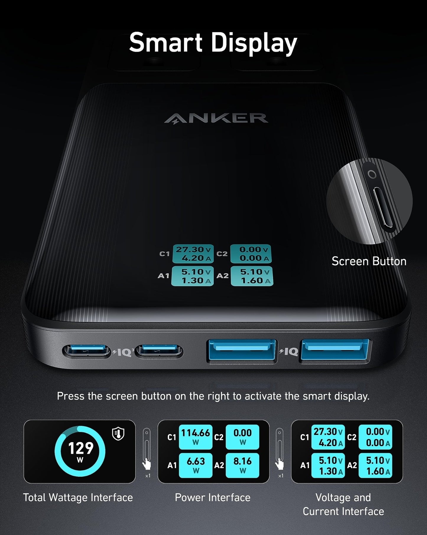 Anker Prime 6 - in - 1 Charging Station (140W) - GISTMI