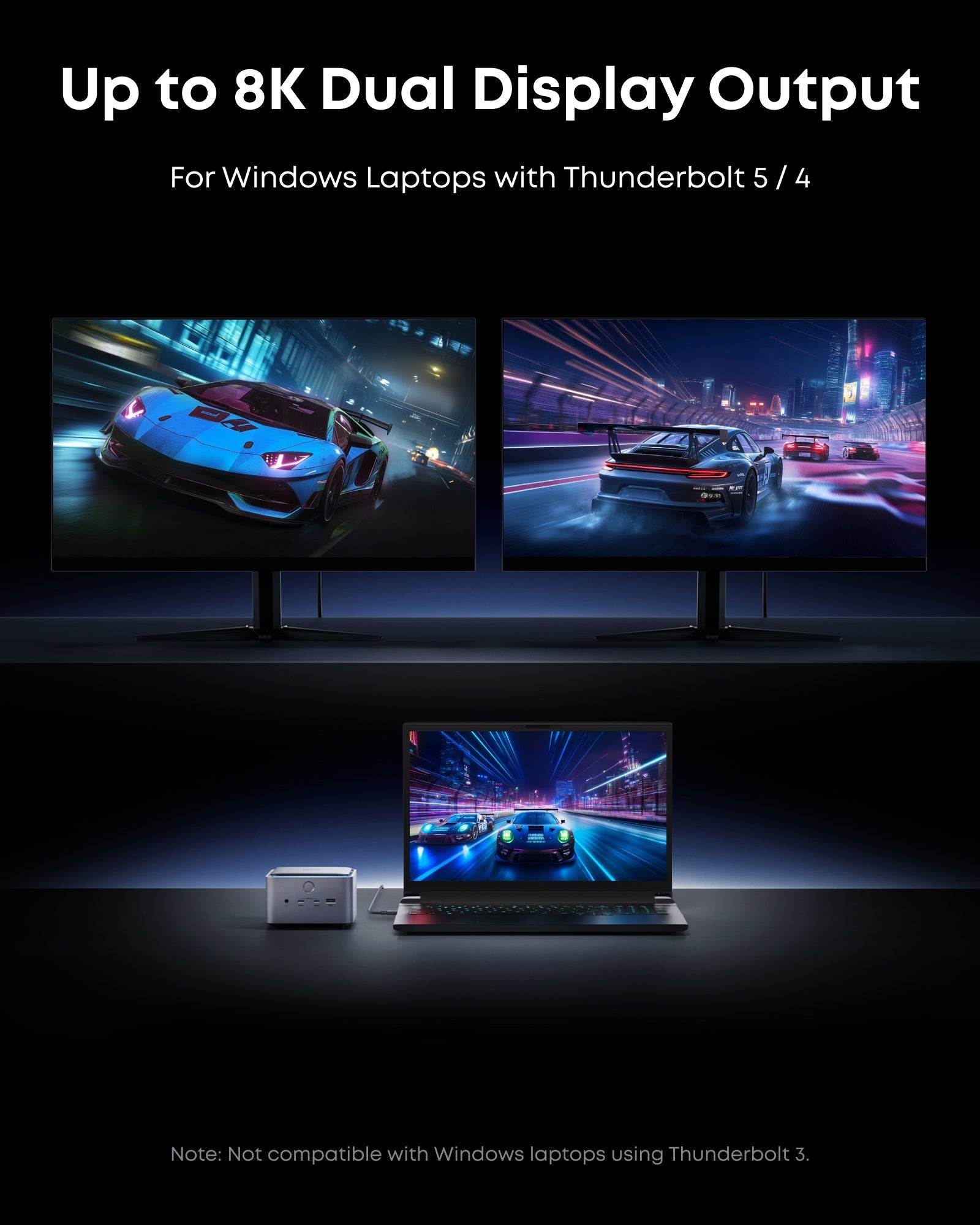 Anker Prime TB5 Docking Station (14 - in - 1, 8K, Thunderbolt 5 ) - GISTMI