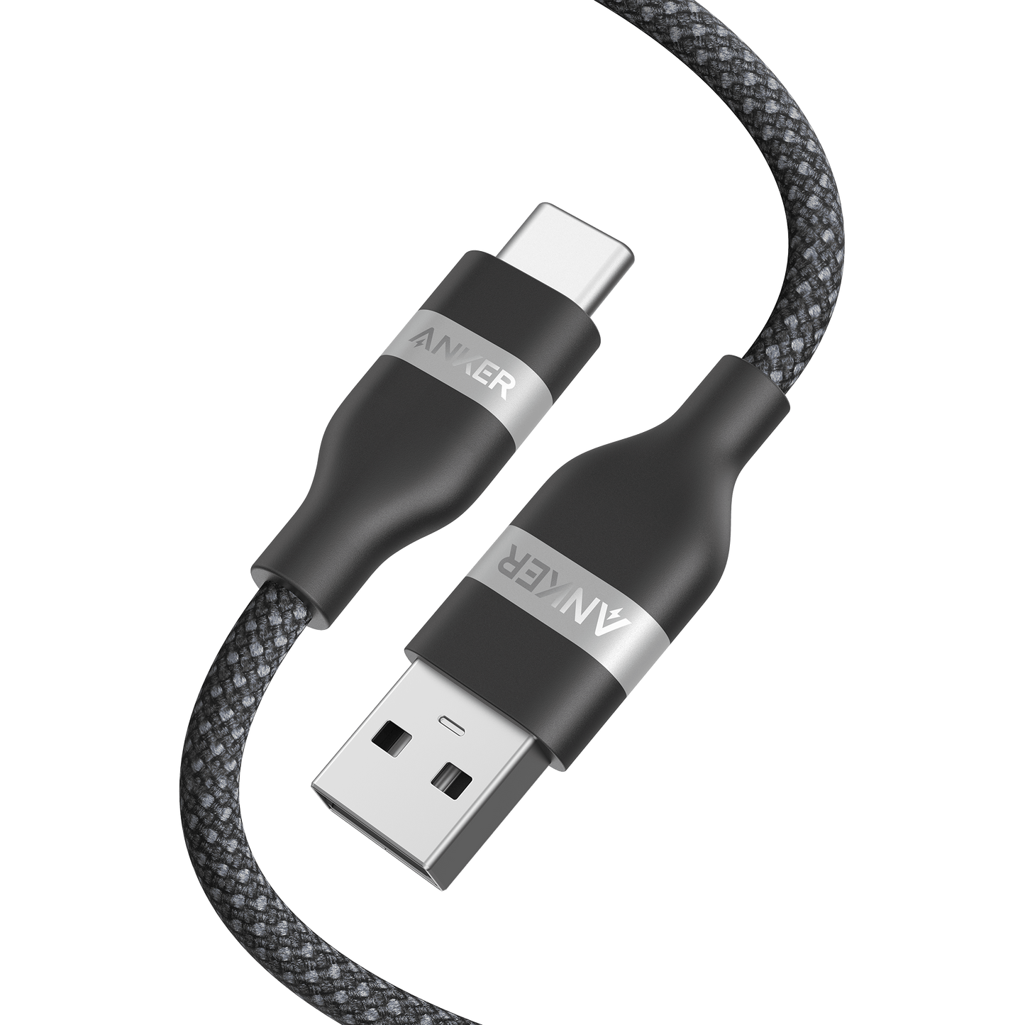 Anker USB - A to USB - C Cable (3 ft/6 ft, Upcycled - Braided) - GISTMI