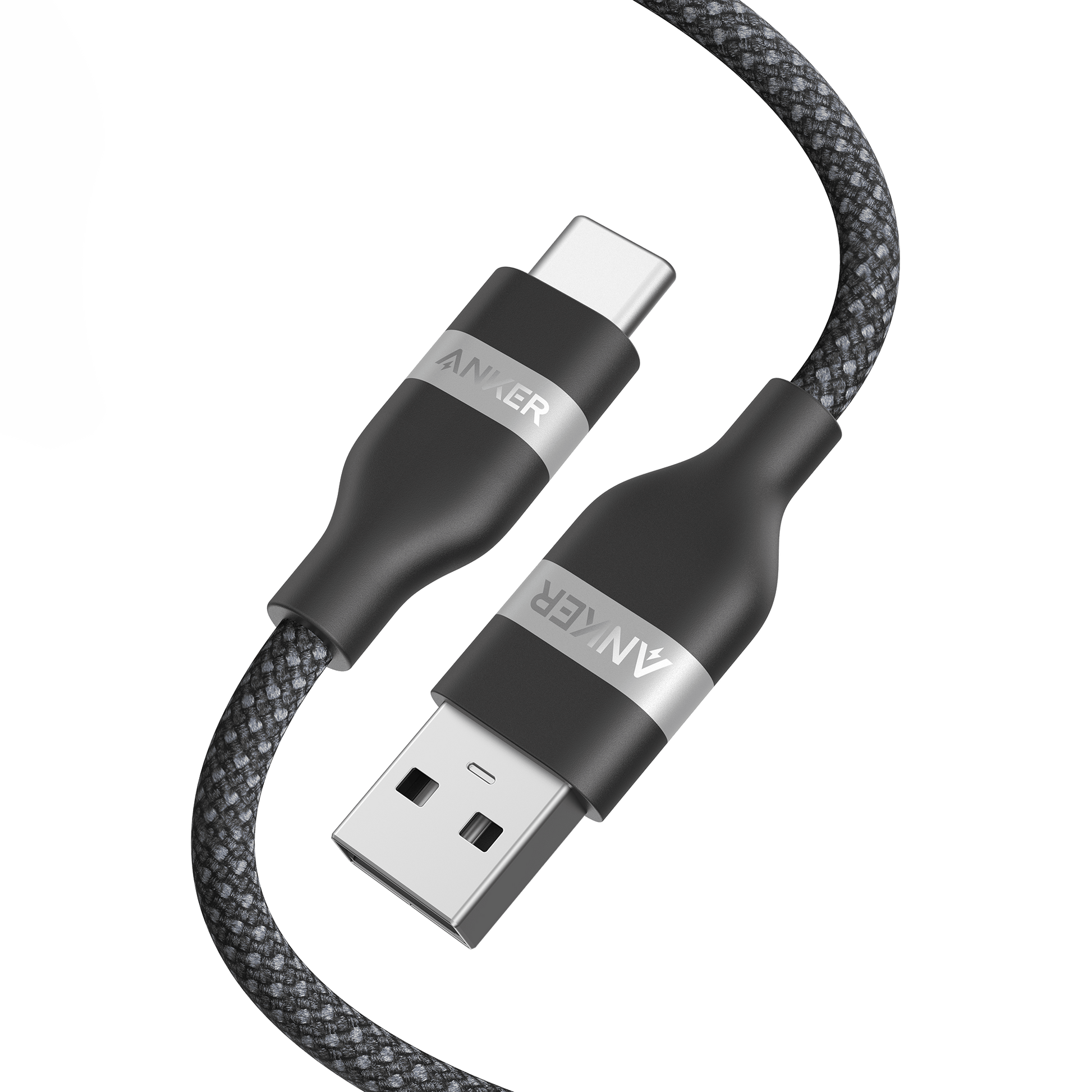 Anker USB - A to USB - C Cable (3 ft/6 ft, Upcycled - Braided) - GISTMI