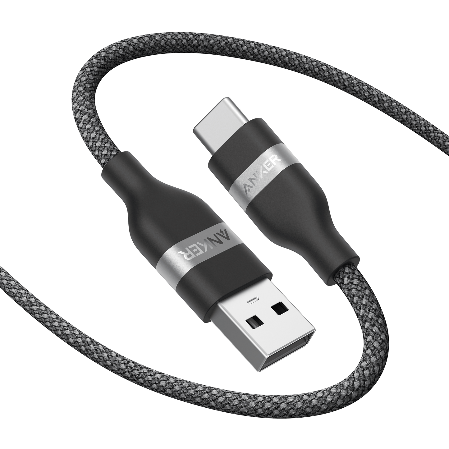 Anker USB - A to USB - C Cable (3 ft/6 ft, Upcycled - Braided) - GISTMI