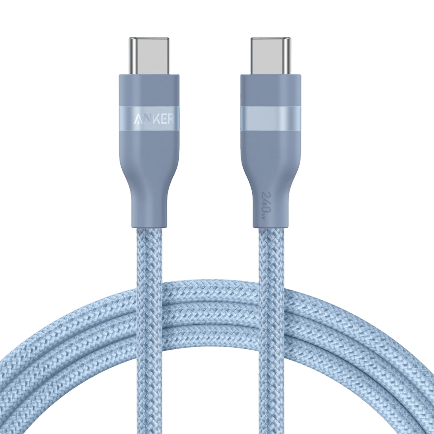 Anker USB - C to USB - C Cable (3 ft / 6 ft, 240W, Upcycled - Braided) - GISTMI