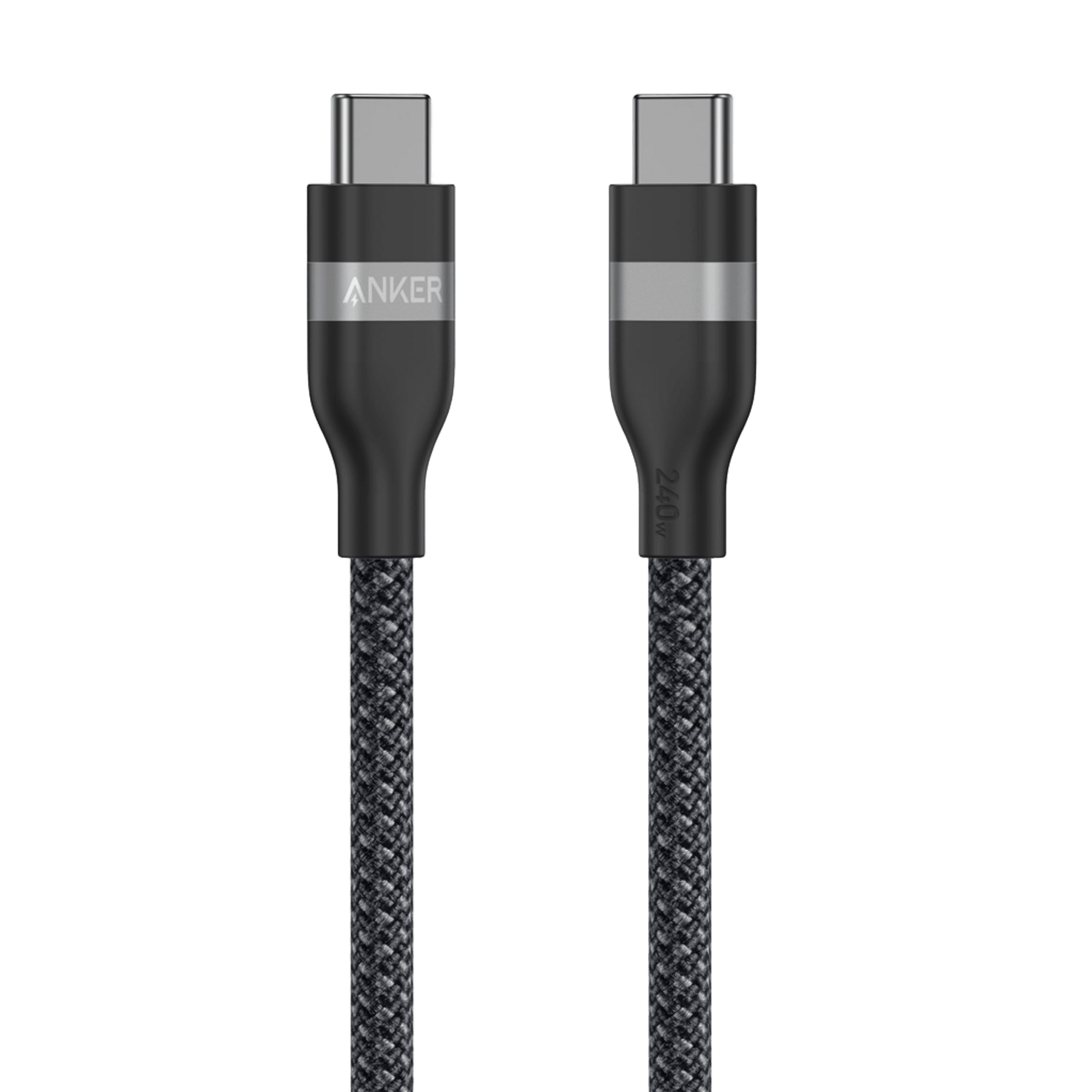 Anker USB - C to USB - C Cable (3 ft / 6 ft, 240W, Upcycled - Braided) - GISTMI