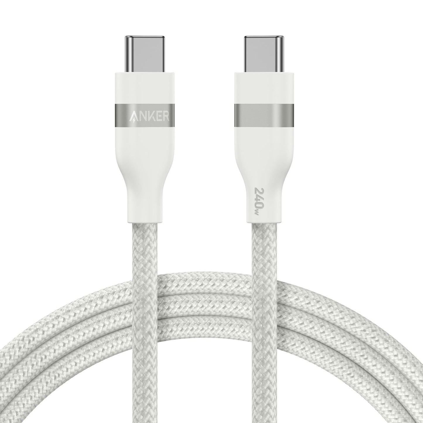 Anker USB - C to USB - C Cable (3 ft / 6 ft, 240W, Upcycled - Braided) - GISTMI