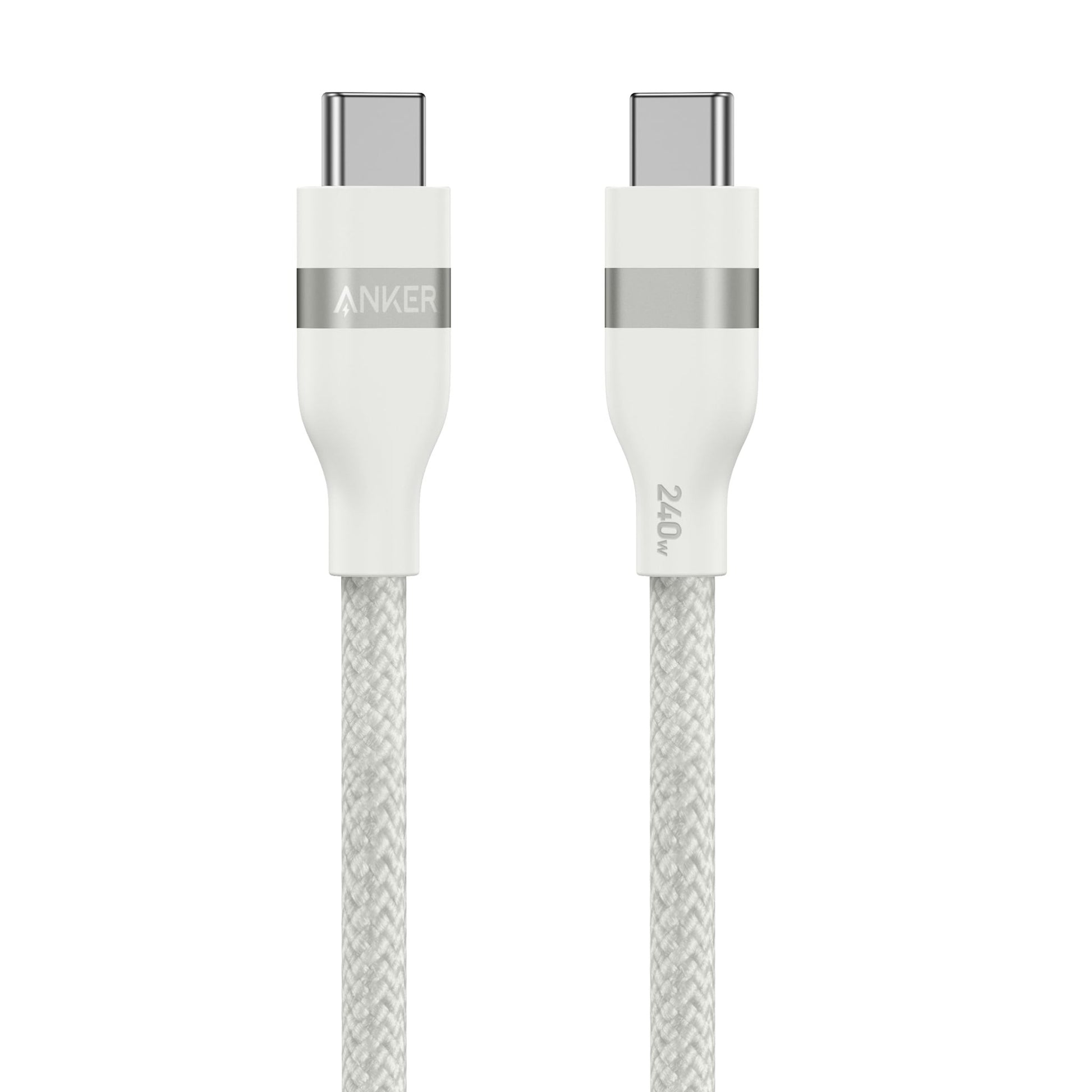Anker USB - C to USB - C Cable (3 ft / 6 ft, 240W, Upcycled - Braided) - GISTMI