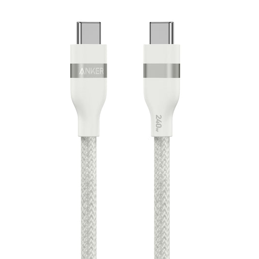 Anker USB - C to USB - C Cable (3 ft / 6 ft, 240W, Upcycled - Braided) - GISTMI