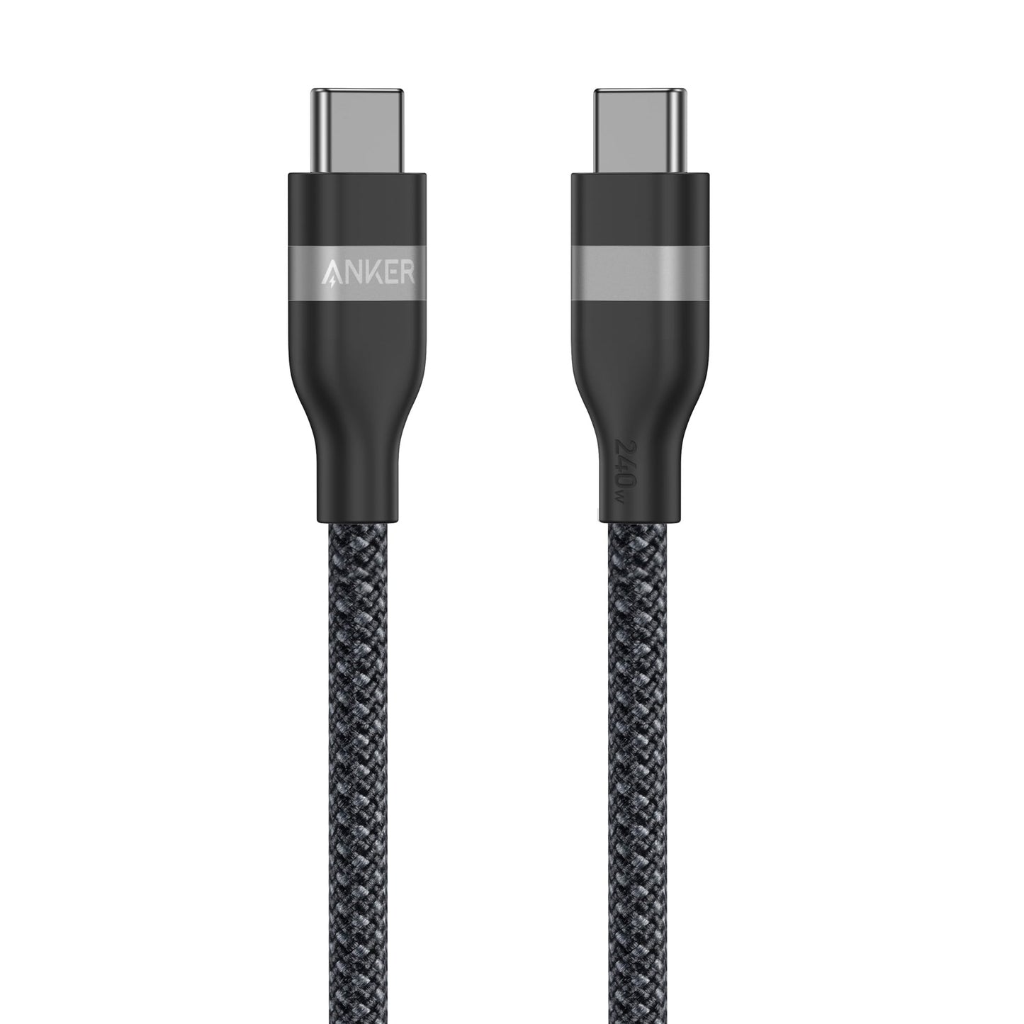 Anker USB - C to USB - C Cable (3 ft / 6 ft, 240W, Upcycled - Braided) - GISTMI