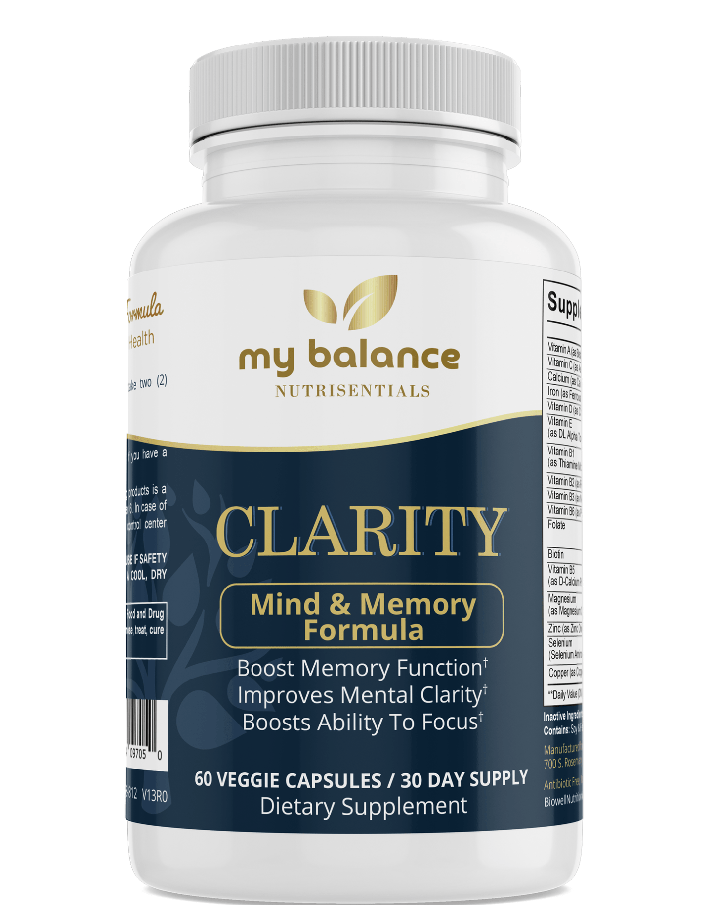 Clarity Bright Minds Multivitamin – Daily Brain & Body Nutrition - GISTMI