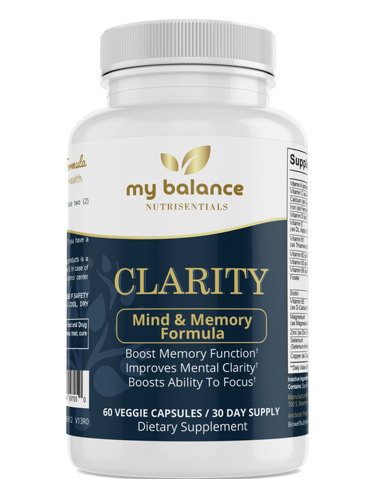 Clarity Bright Minds Multivitamin – Daily Brain & Body Nutrition - GISTMI
