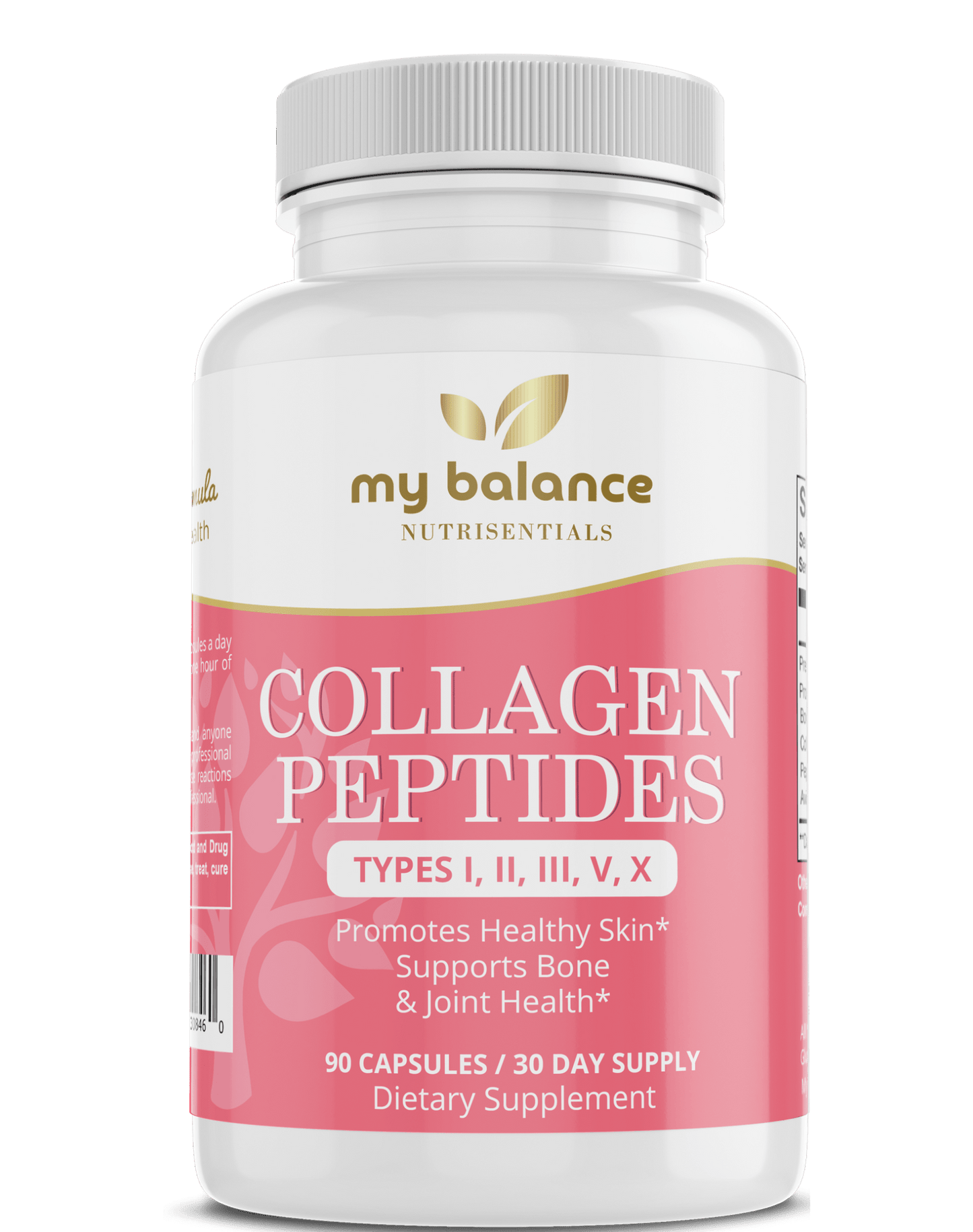 Collagen Peptides Types I, II, III, V, X – Joint, Skin & Hair Support - GISTMI