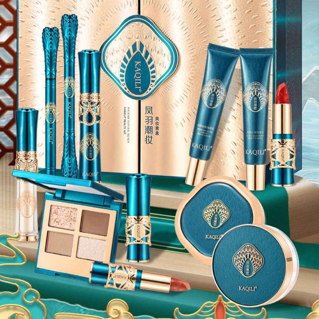 Creative Portable Home Makeup Kit Set of 12 Pieces – Universal Cosmetics Gift Set - GISTMI