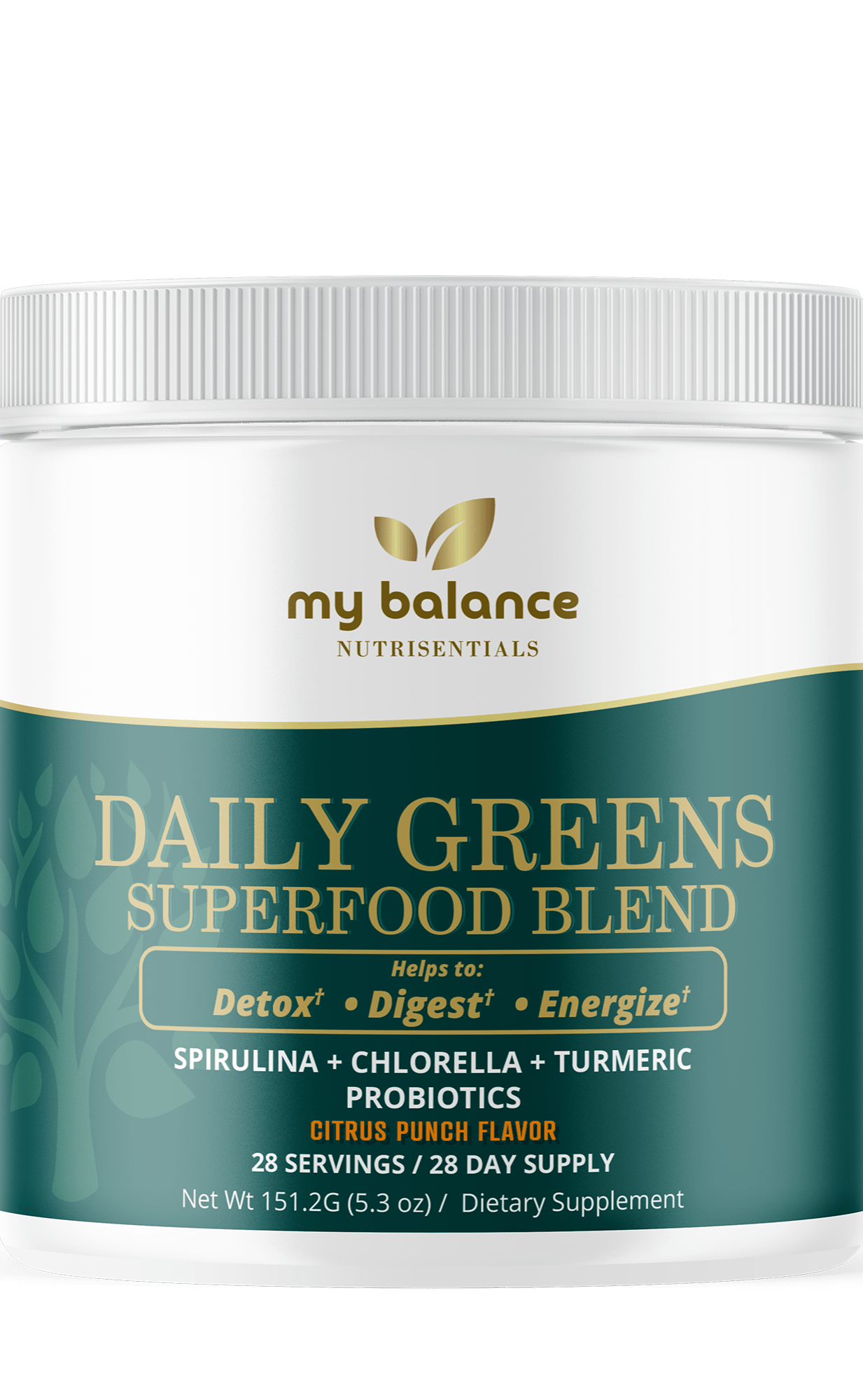Daily Greens Superfood Blend – Nutrient - Rich Powder for Overall Wellness - GISTMI