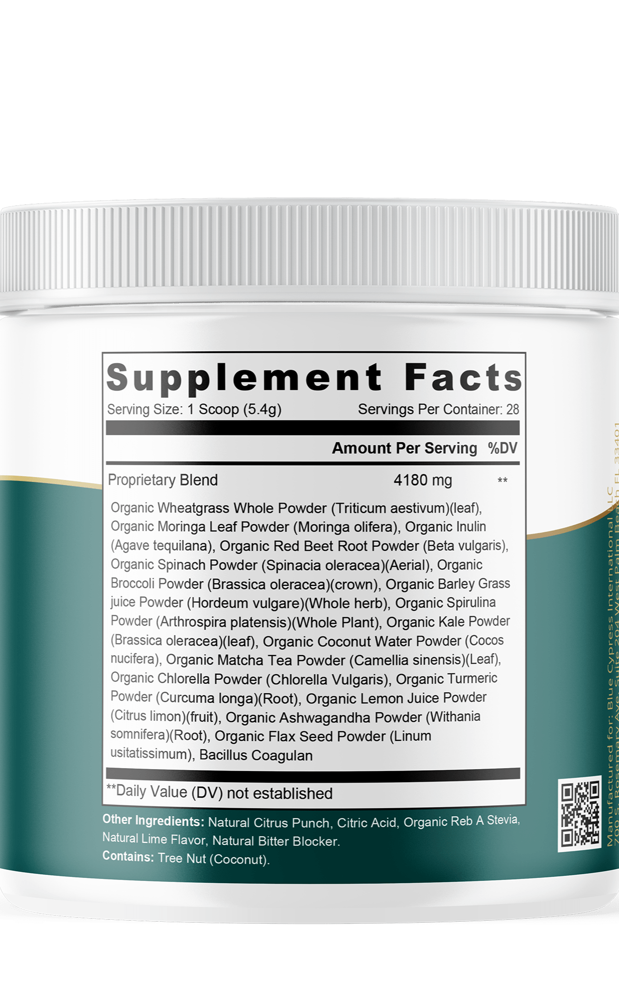 Daily Greens Superfood Blend – Nutrient - Rich Powder for Overall Wellness - GISTMI