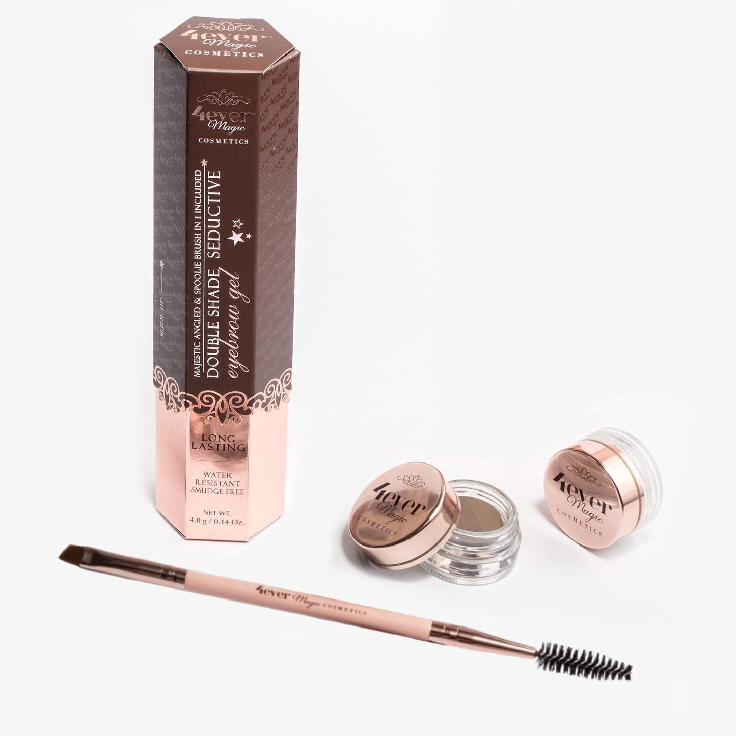 Majestic Double Shade Eyebrow Gel and Brush