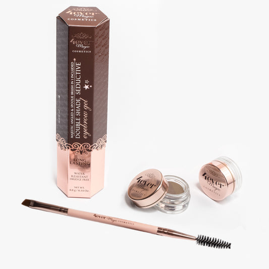 Majestic Double Shade Eyebrow Gel and Brush