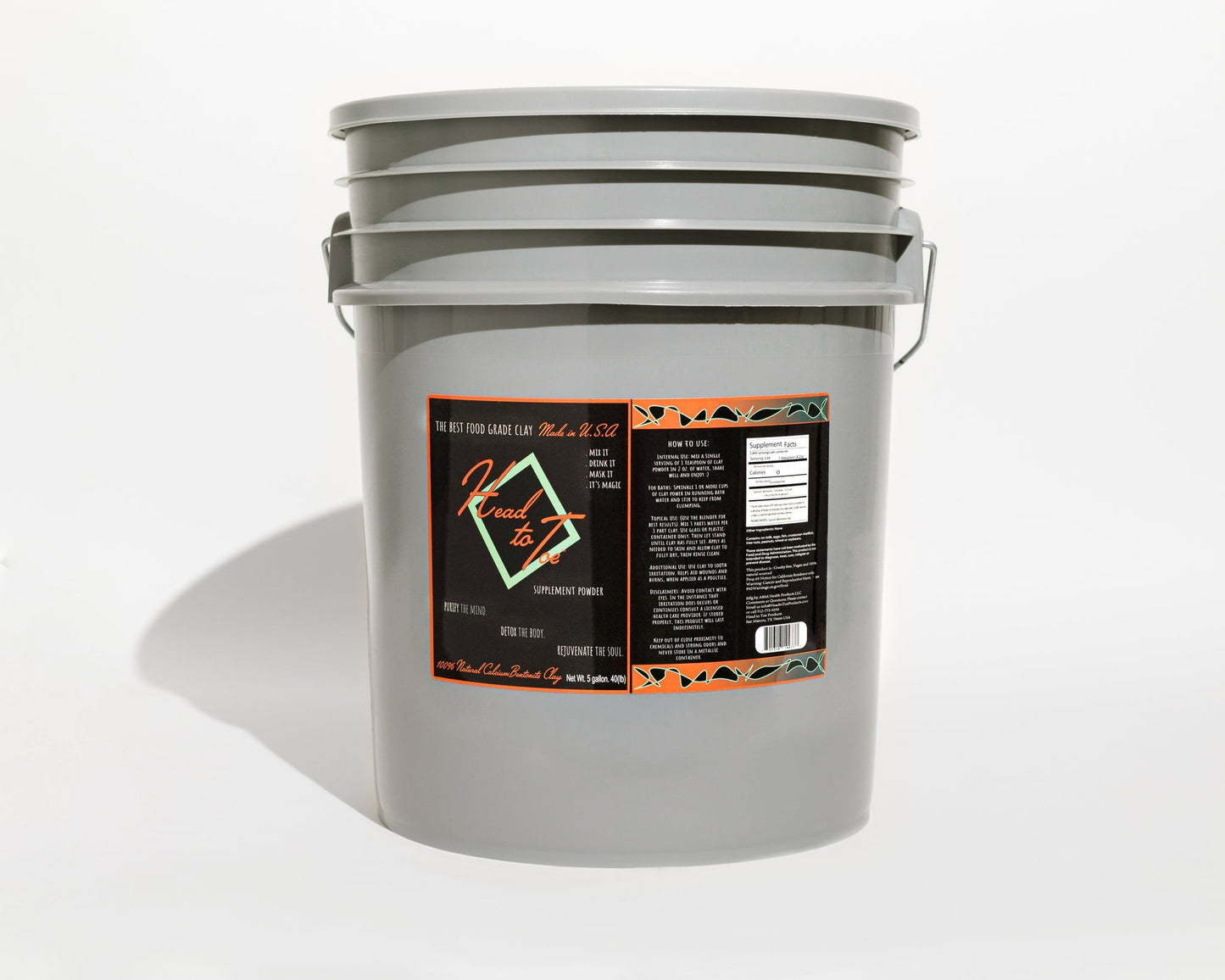 Detox Clay Powder – Deep Cleanse & Purify Skin Treatment - GISTMI