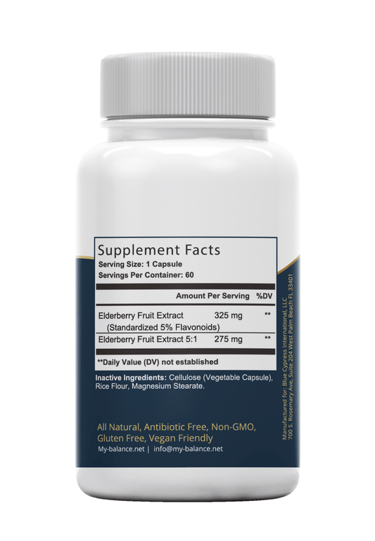 Elderberry Nature’s Gift – Immune Support & Wellness Supplement - GISTMI