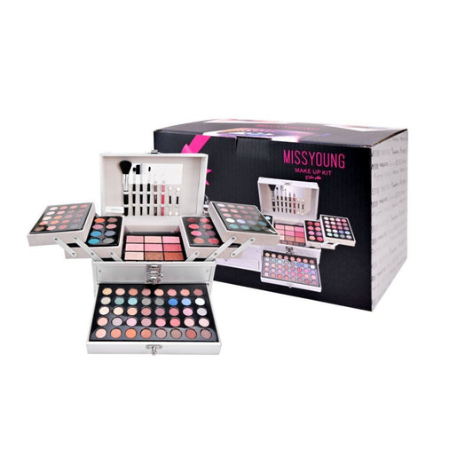 Eye Shadow Plate & Blush Combination Makeup Set – Universal All - in - One Cosmetic Palette - GISTMI