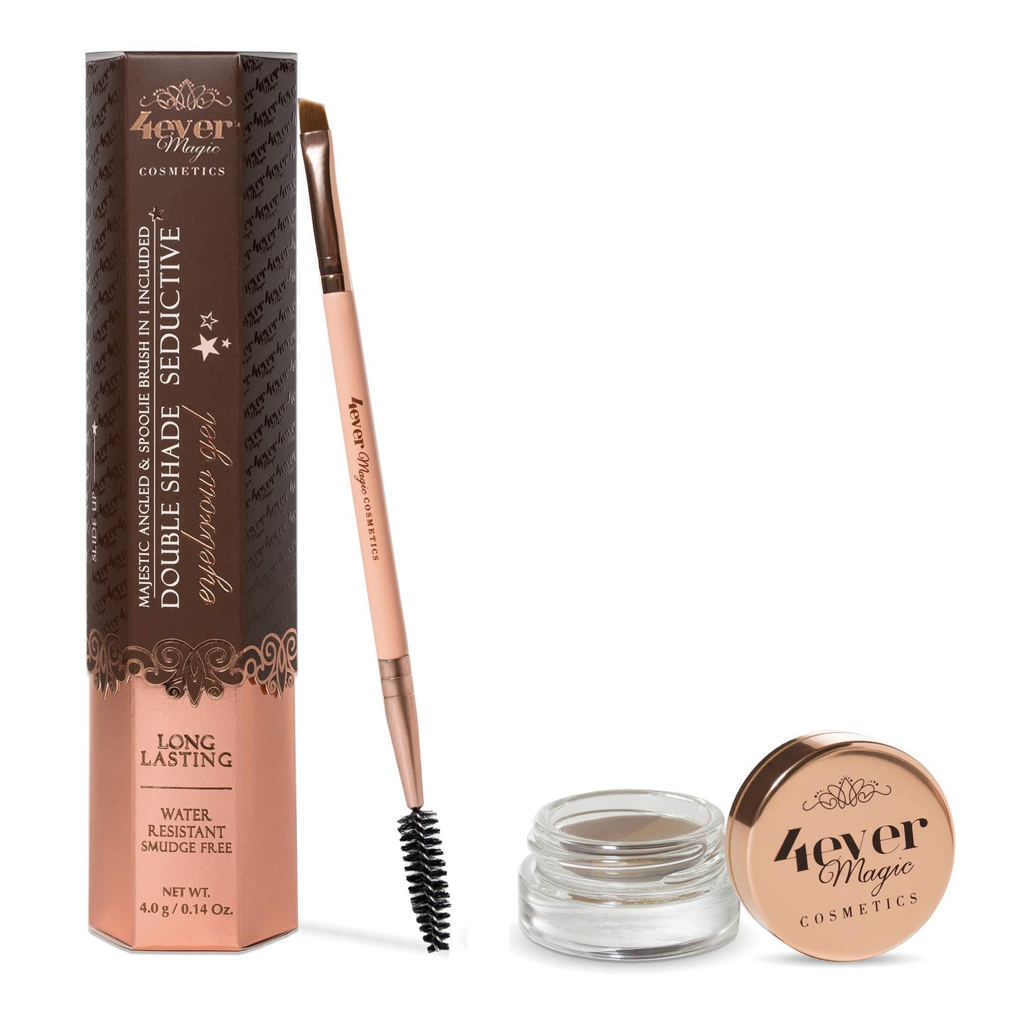 Majestic Double Shade Eyebrow Gel and Brush
