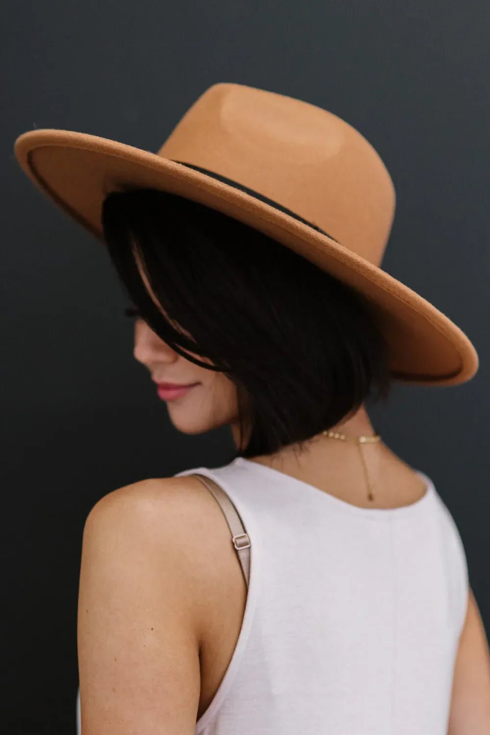 Fame You Got It Fedora Hat – Classic Tan Fedora with Stylish Ribbon Detail - GISTMI