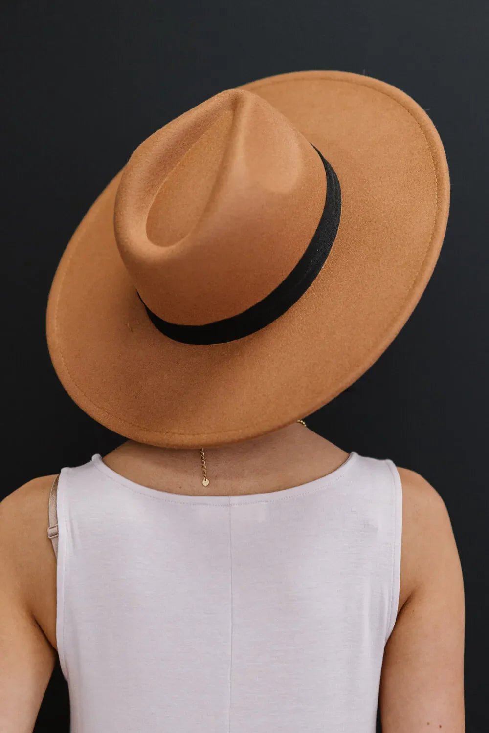 Fame You Got It Fedora Hat – Classic Tan Fedora with Stylish Ribbon Detail - GISTMI