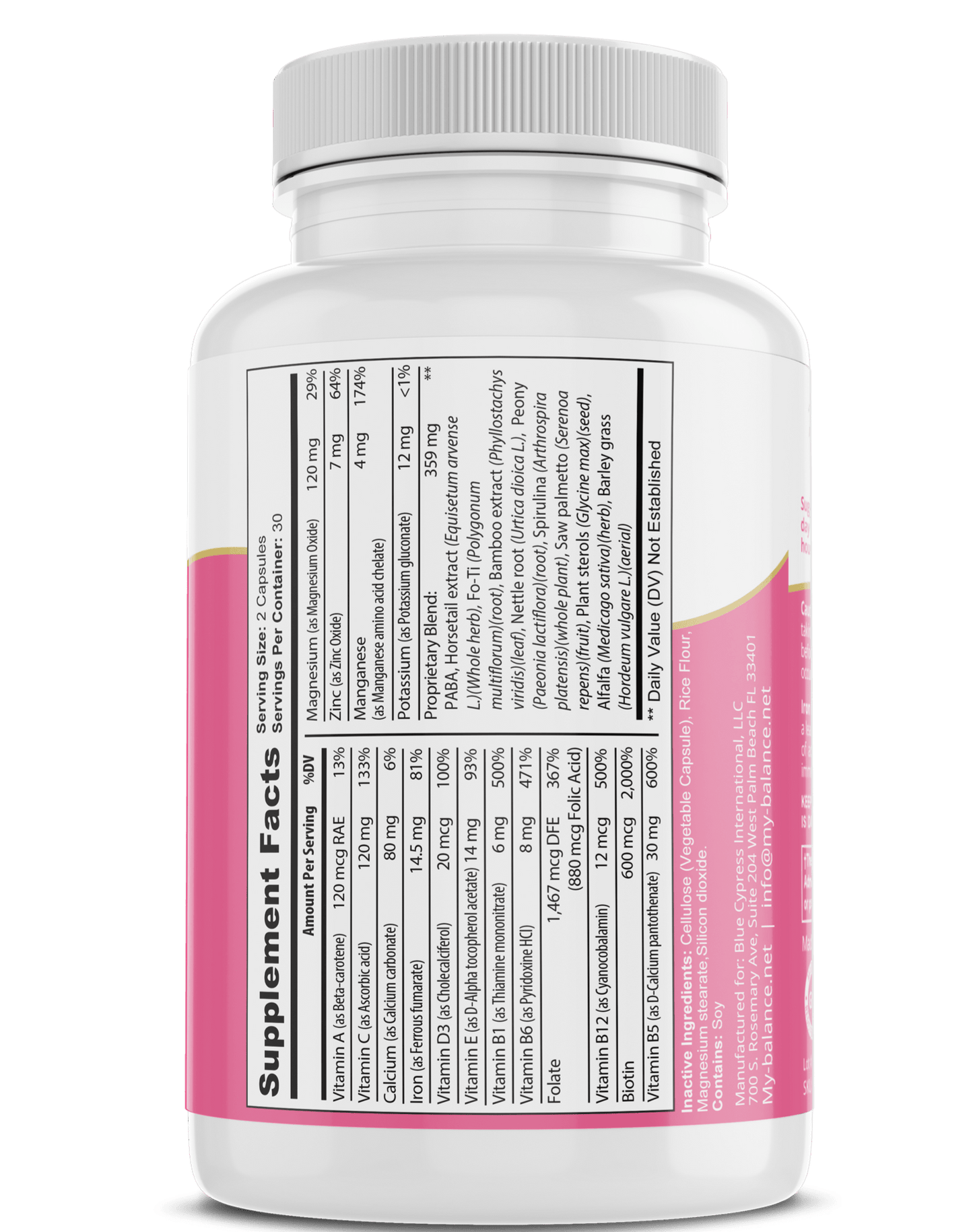 Hair, Skin & Nails Formula – Vitamins for Beauty & Wellness - GISTMI