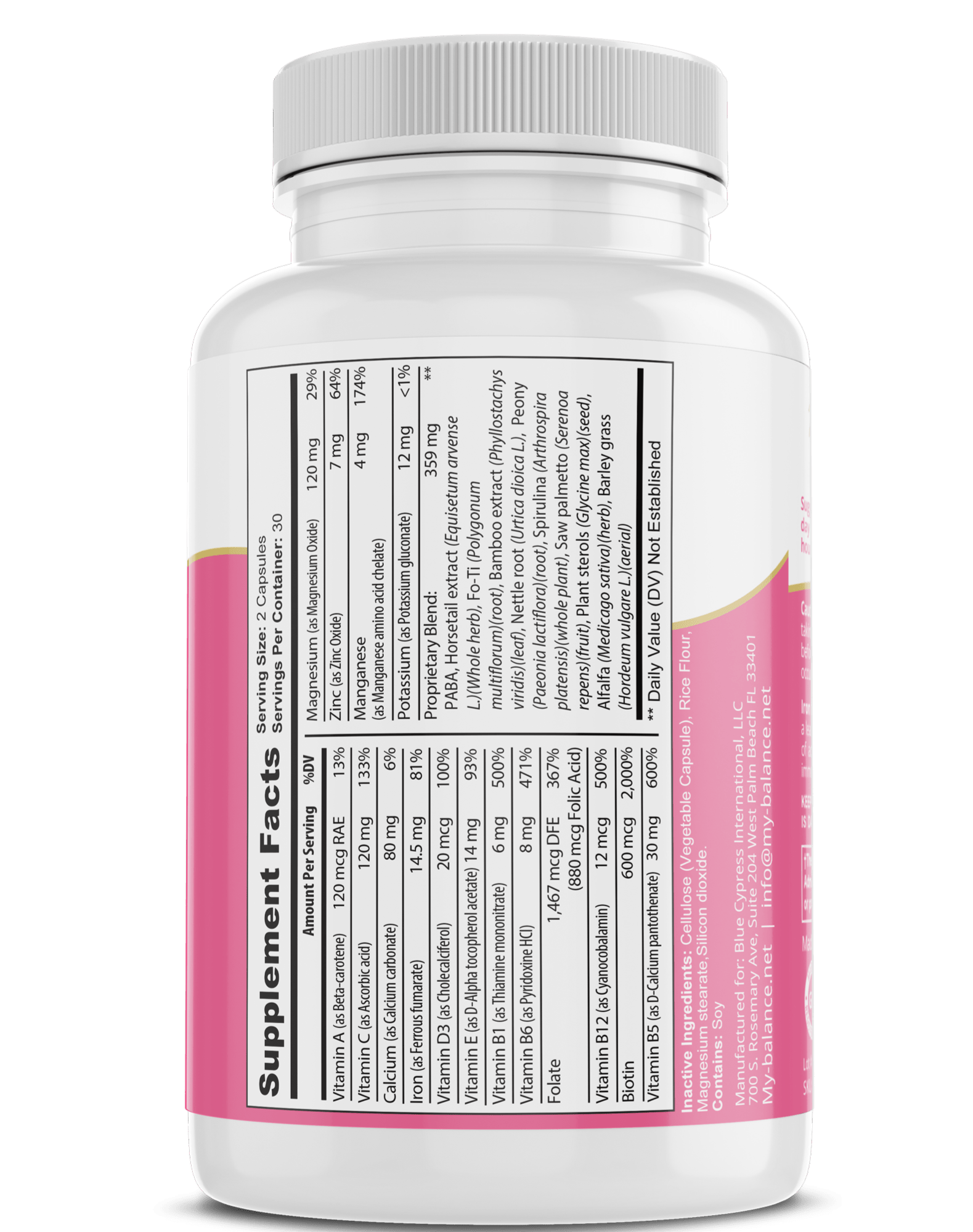 Hair, Skin & Nails Formula – Vitamins for Beauty & Wellness - GISTMI