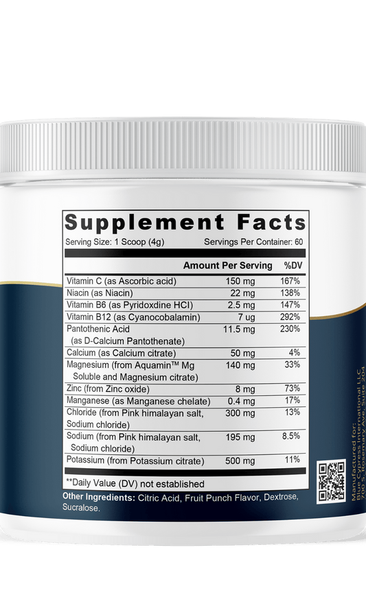 Hydration Electrolyte Drink Mix – Replenish Electrolytes & Stay Refreshed - GISTMI