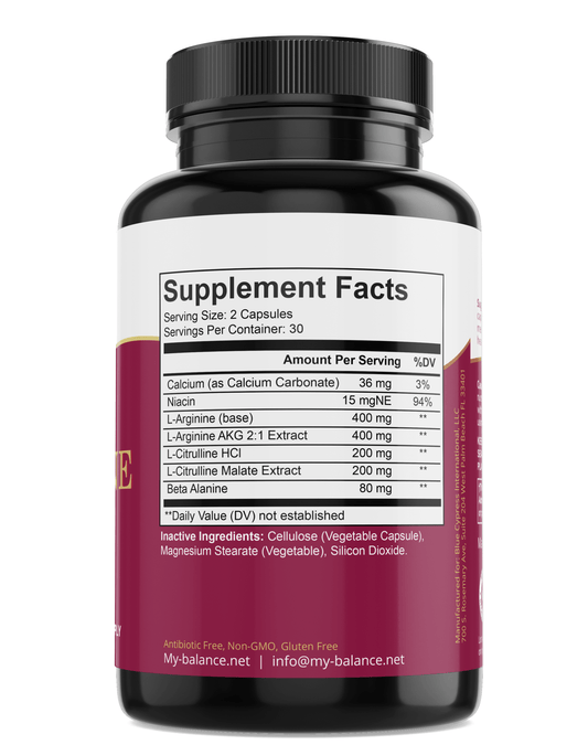 L - Arginine Supplement – Clean Simple Formula for Heart & Performance - GISTMI