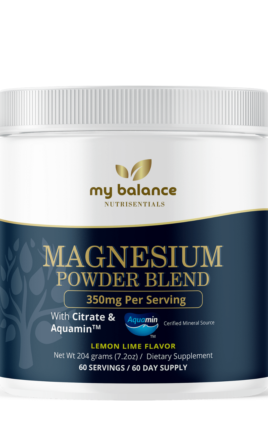 Magnesium Powder (Citrate + AquaMin) – Joint, Bone & Digestion Support Supplement - GISTMI