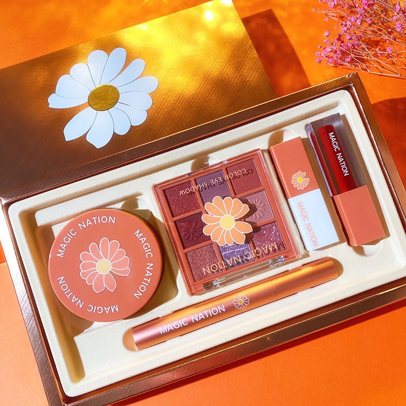 Makeup Combination Dream Country Flower Chaoyuexi 5 - Piece Set – Complete Cosmetics Kit - GISTMI