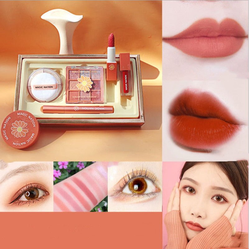 Makeup Combination Dream Country Flower Chaoyuexi 5 - Piece Set – Complete Cosmetics Kit - GISTMI