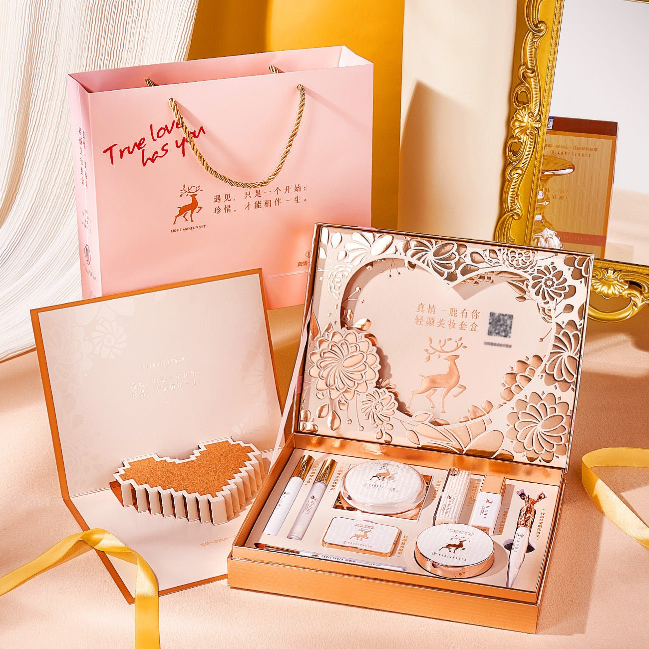 Makeup Novice Cosmetics for Students 10 Pcs Set – Universal Beginner Makeup Kit - GISTMI