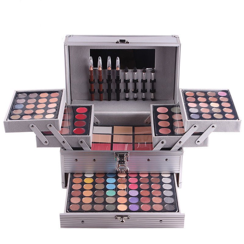 Multifunctional Makeup Artist Special Makeup Kit – 94 - Color Eye Shadow Plate & Full Cosmetic Set - GISTMI