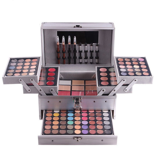 Multifunctional Makeup Artist Special Makeup Kit – 94 - Color Eye Shadow Plate & Full Cosmetic Set - GISTMI