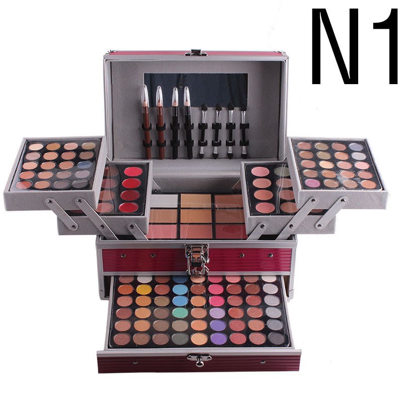 Multifunctional Makeup Artist Special Makeup Kit – 94 - Color Eye Shadow Plate & Full Cosmetic Set - GISTMI