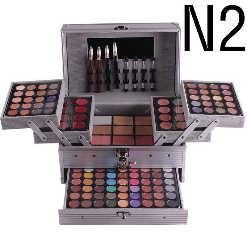 Multifunctional Makeup Artist Special Makeup Kit – 94 - Color Eye Shadow Plate & Full Cosmetic Set - GISTMI